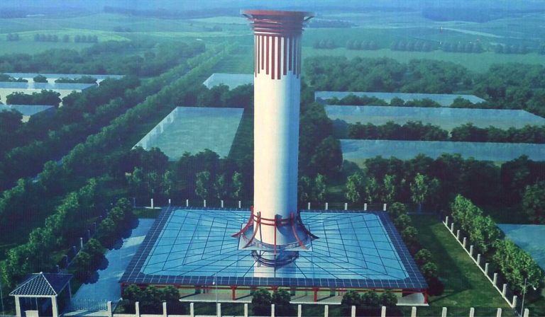 News from China: started a huge smog cleaner on the energy of the sun