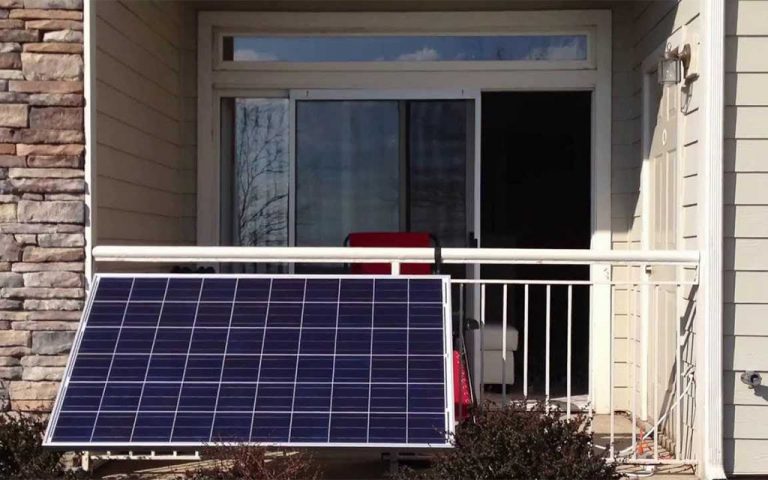 Solar panels installed on loggias and balconies are rapidly gaining popularity in European countries