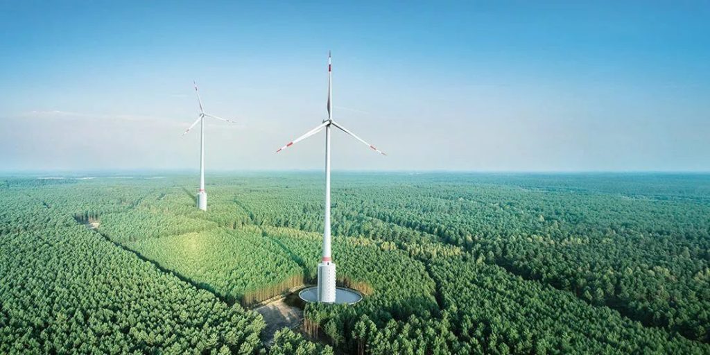 Новий рекорд: висота вітрогенератора від німецької компанії Max Bögl Wind складає 264,5 м
