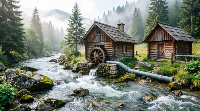 МикроГЭС до 100 кВт: как горный ручей заменяет дизель