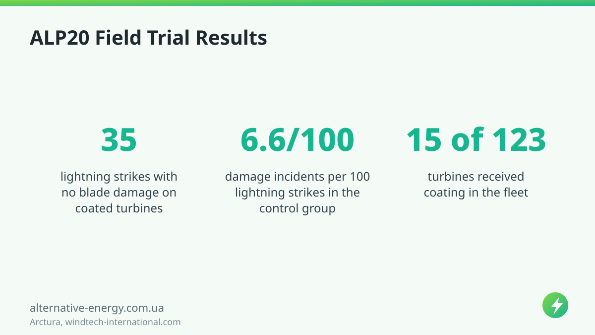 ALP20 Field Trial Results — Arctura, windtech-international.com